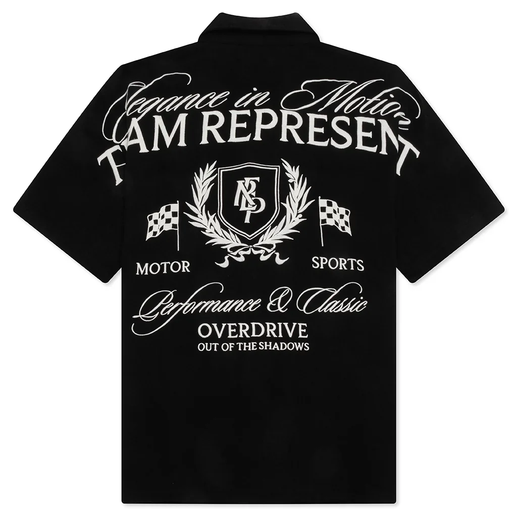Represent Crest Shirt - Jet Black - Image 2