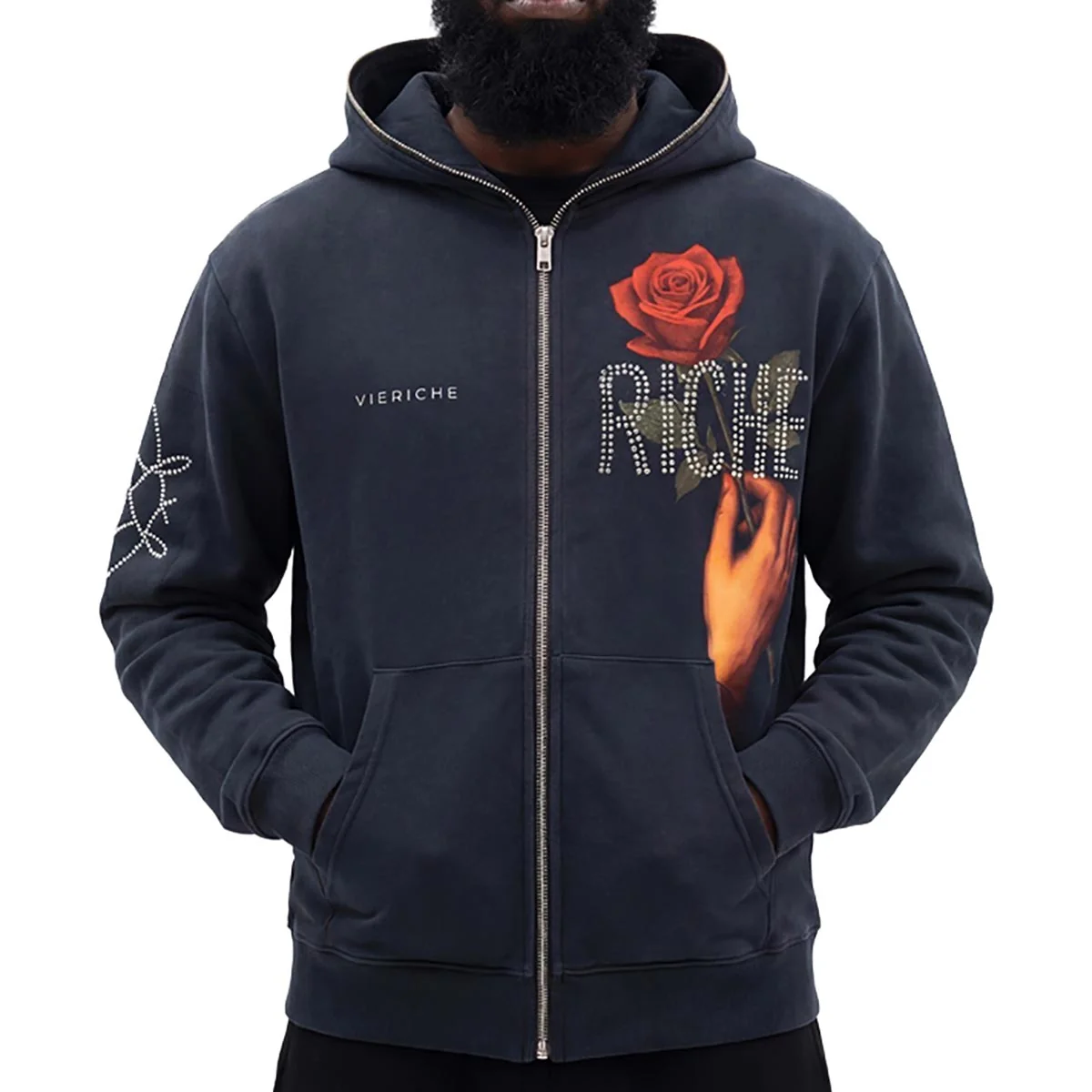 Santa maria hoodie - Black - Image 3