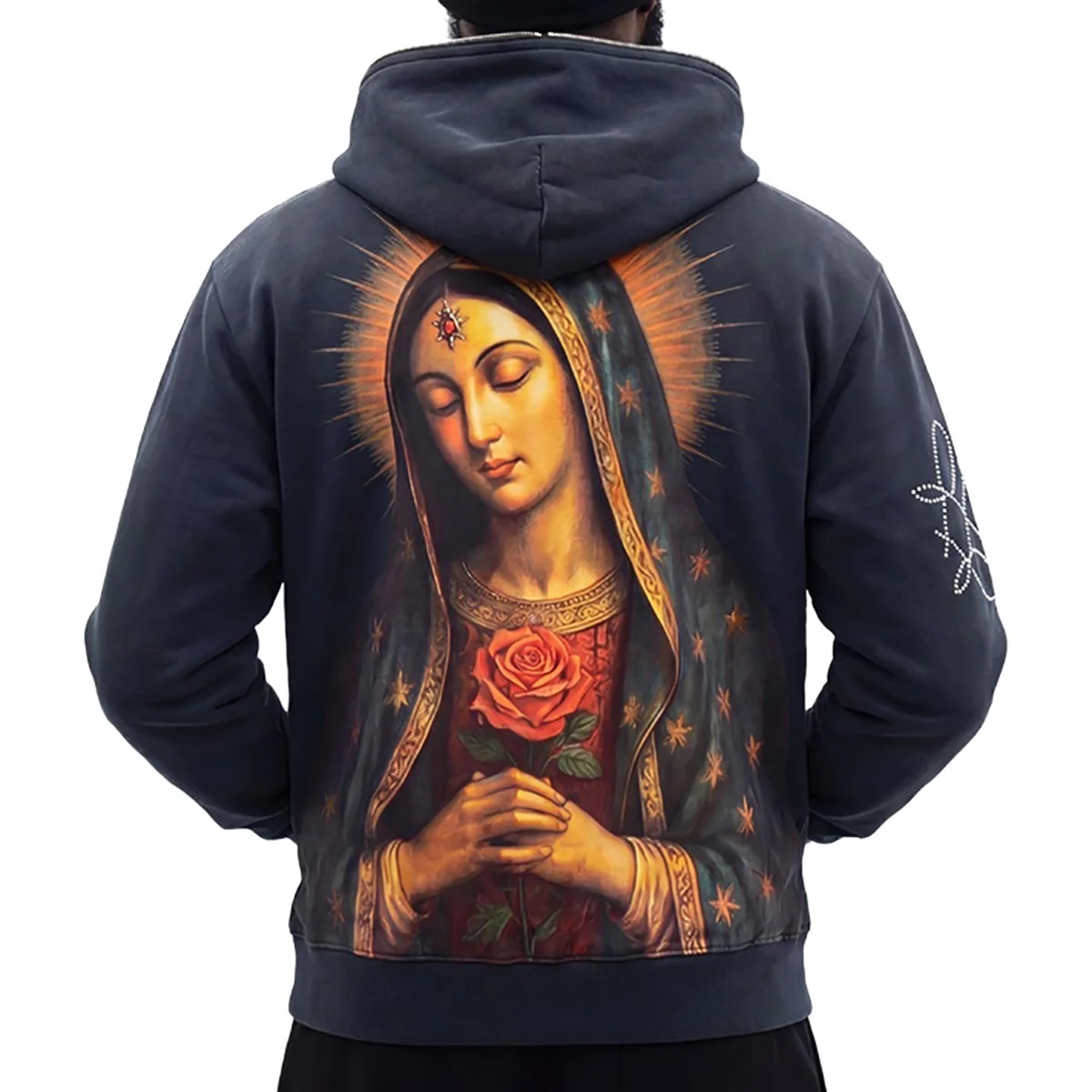 Santa maria hoodie - Black - Image 4