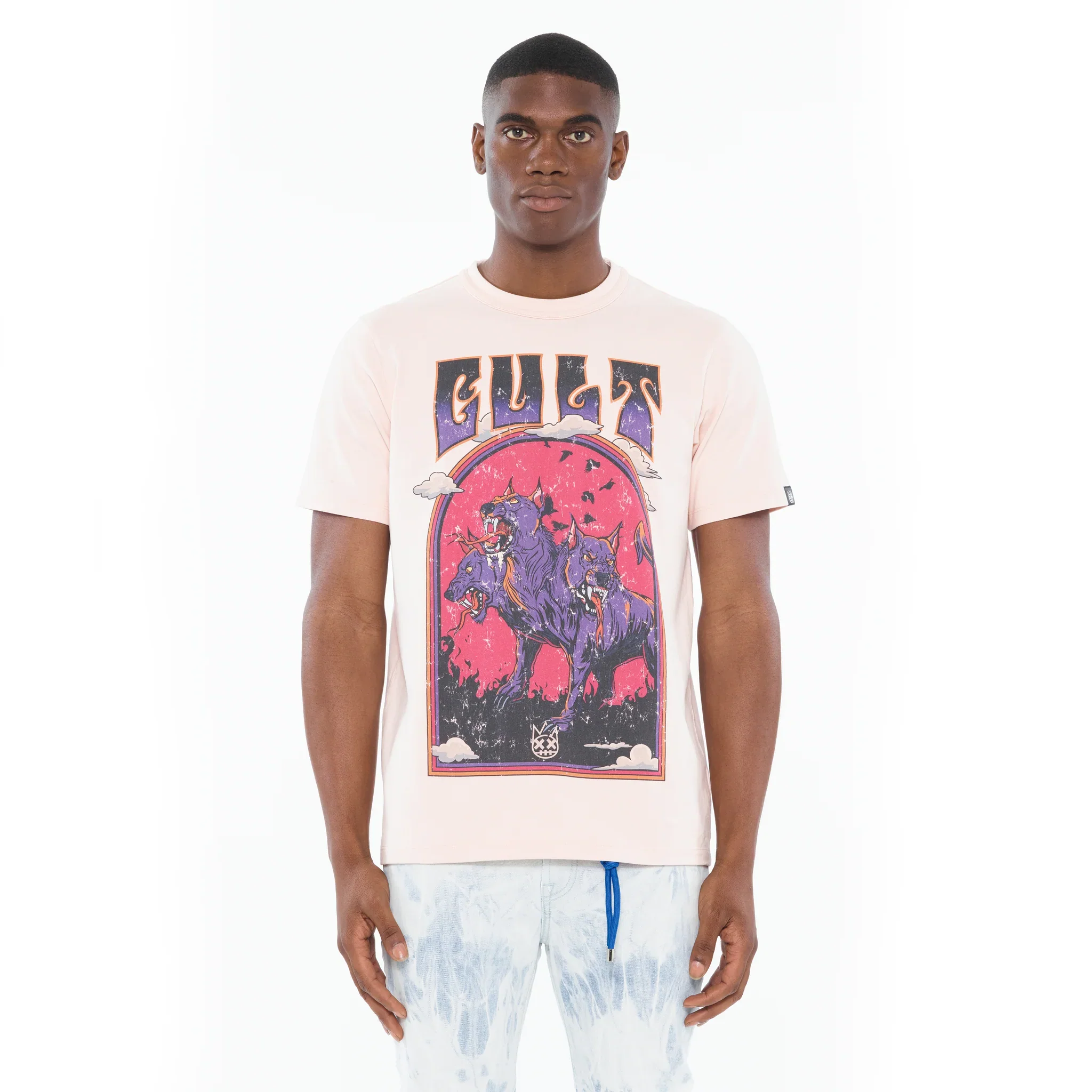 Orthrus T-Shirt - Powder Pink - Image 2