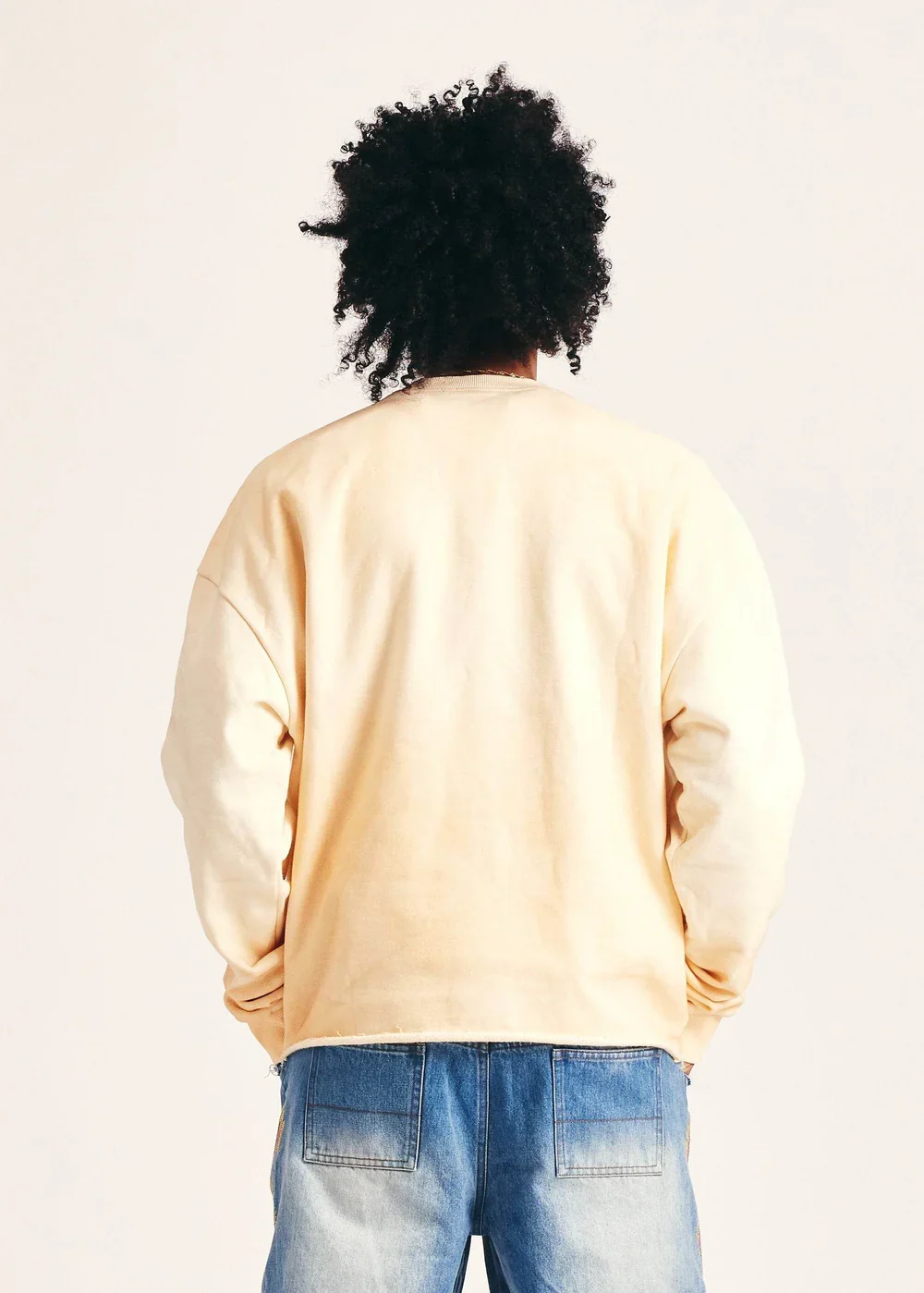 SL&D Sweatshirt -Antique White - Image 4