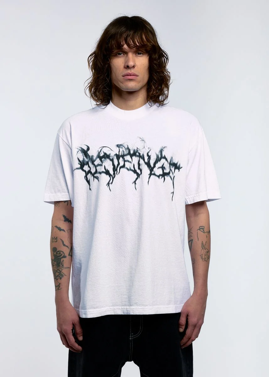 Smoking Light T-Shirt - White