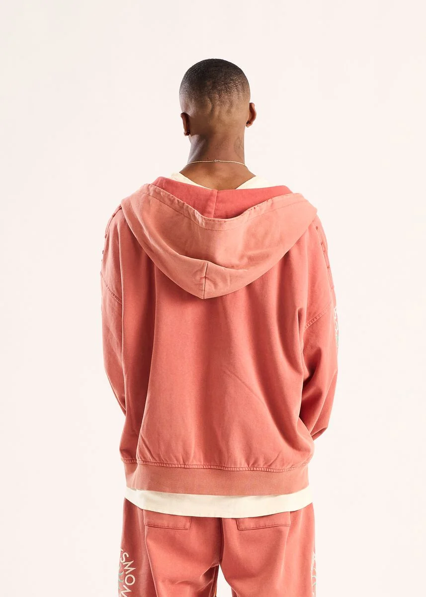 Sol Full Zip Hoodie - Red - Image 4