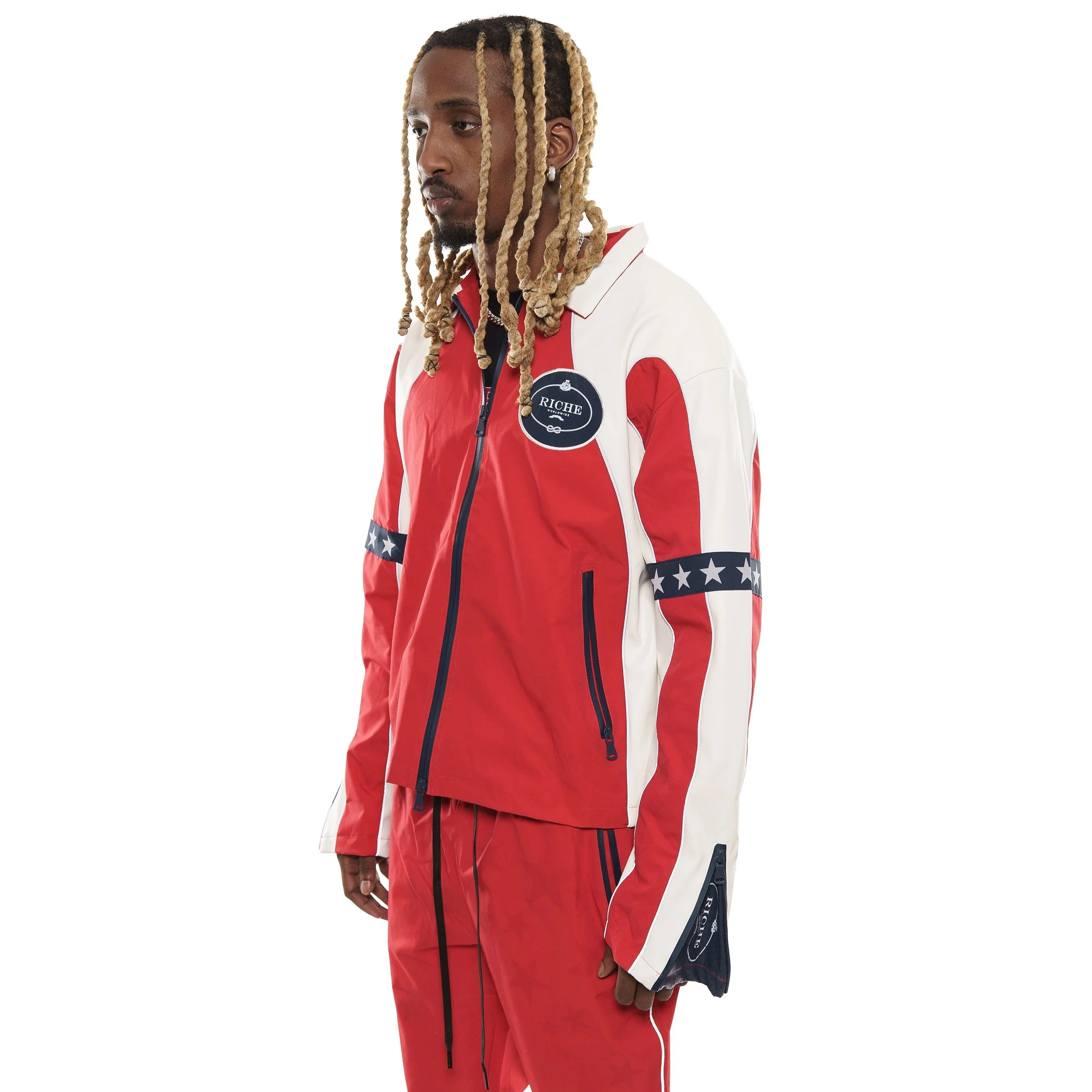 Star studded nylon jacket set - Image 4