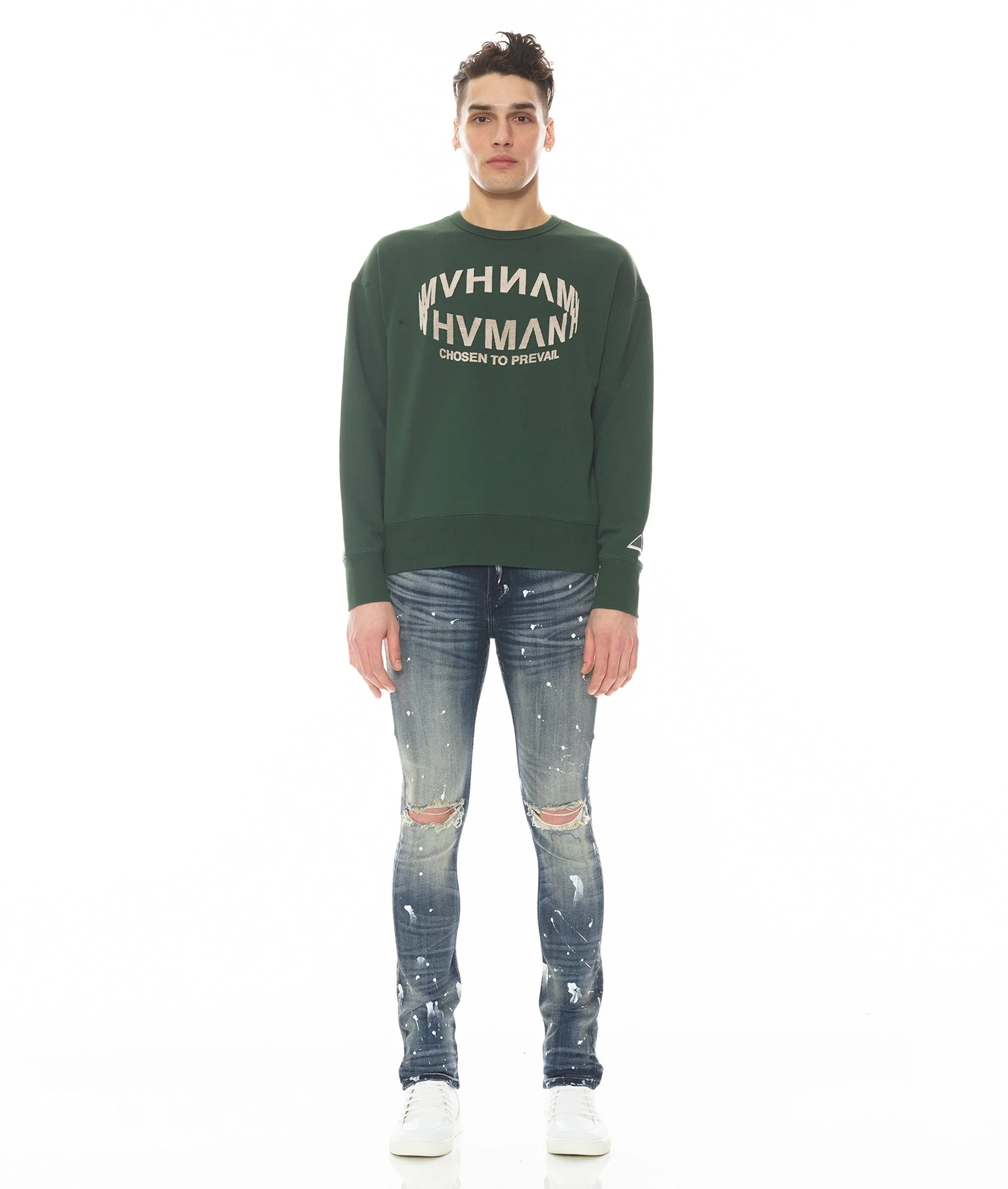 STRAT SUPER SKINNY FIT JEAN IN GUAC - Image 4