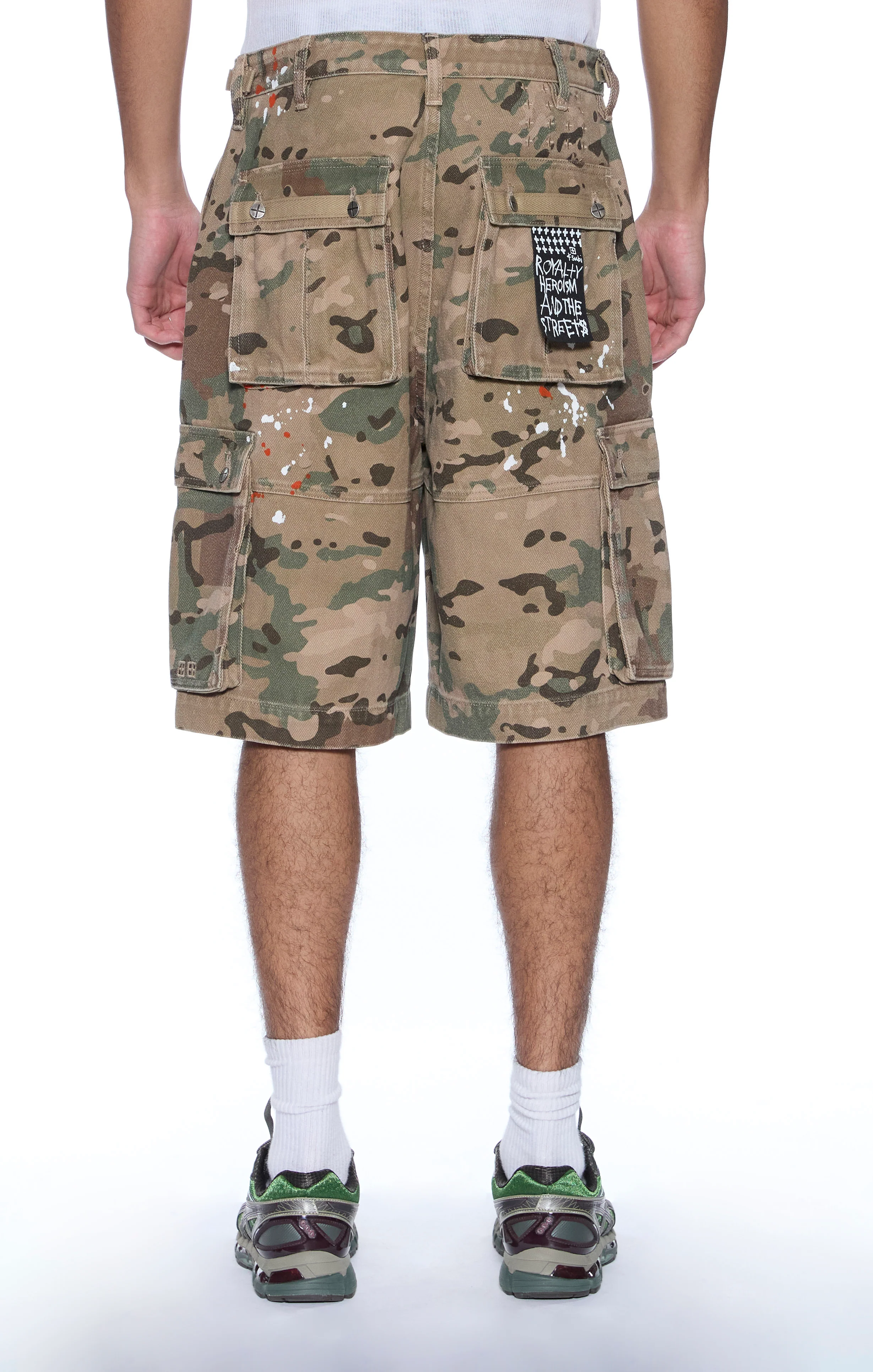Trooper Cargo Shorts - Woodland - Image 3