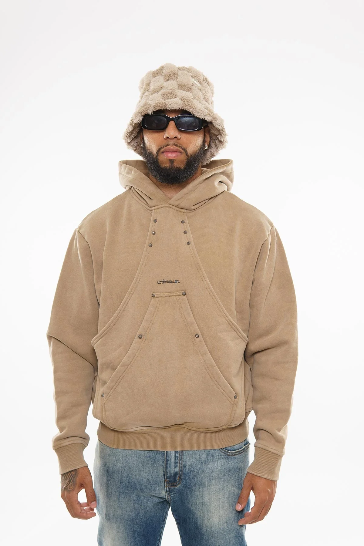 Unknown cotton fleece pullover hoodie - Image 18