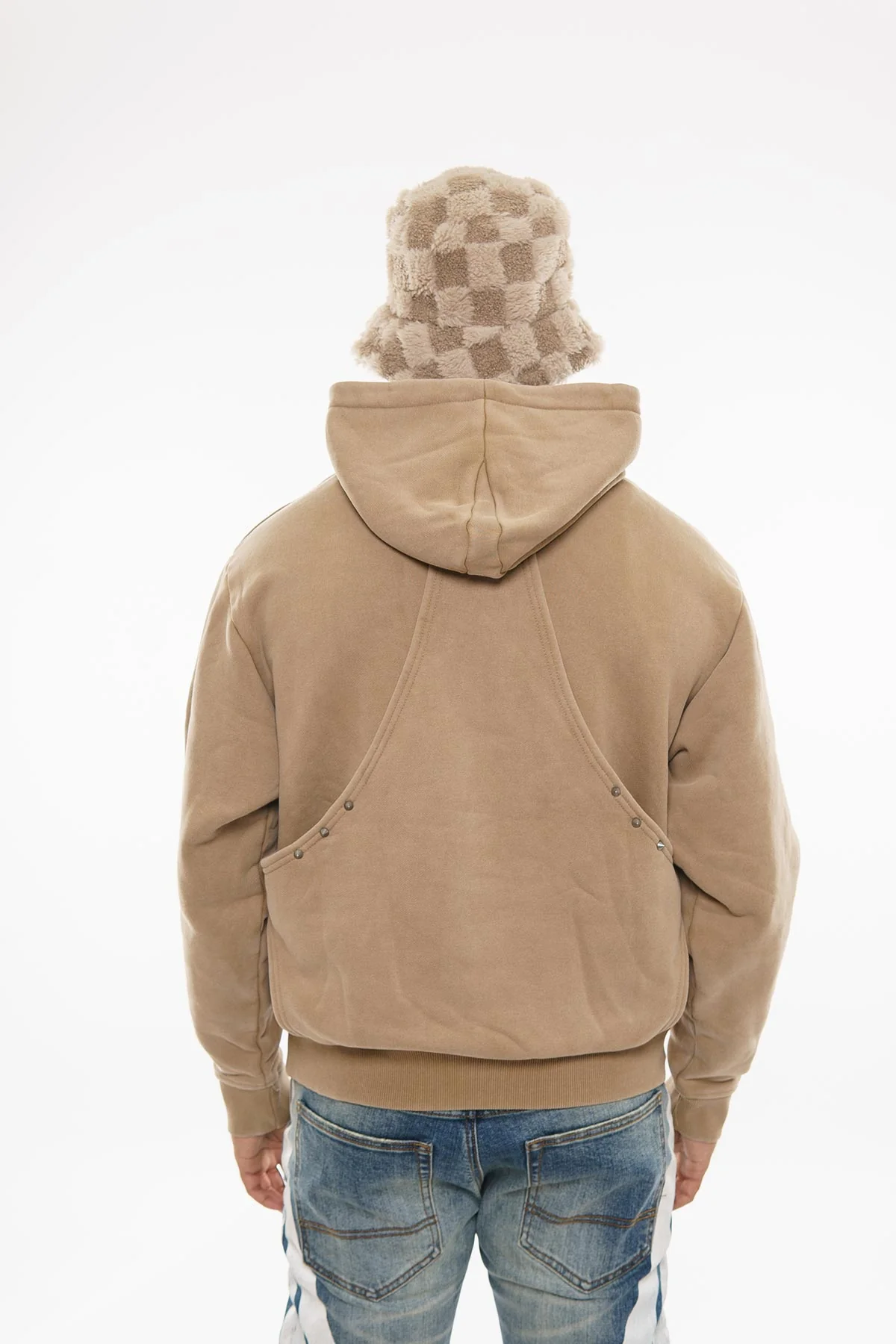 Unknown cotton fleece pullover hoodie - Image 20