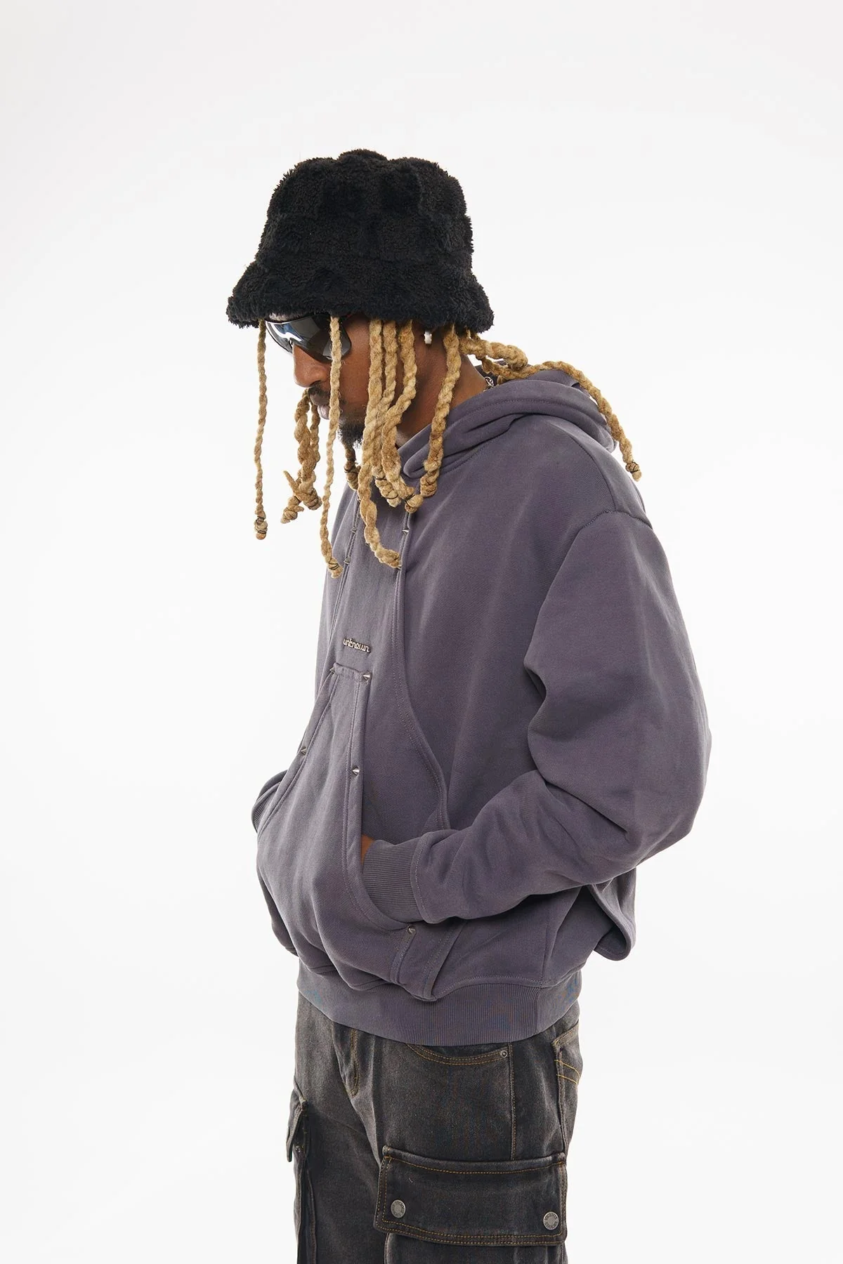 Unknown cotton fleece pullover hoodie - Image 31