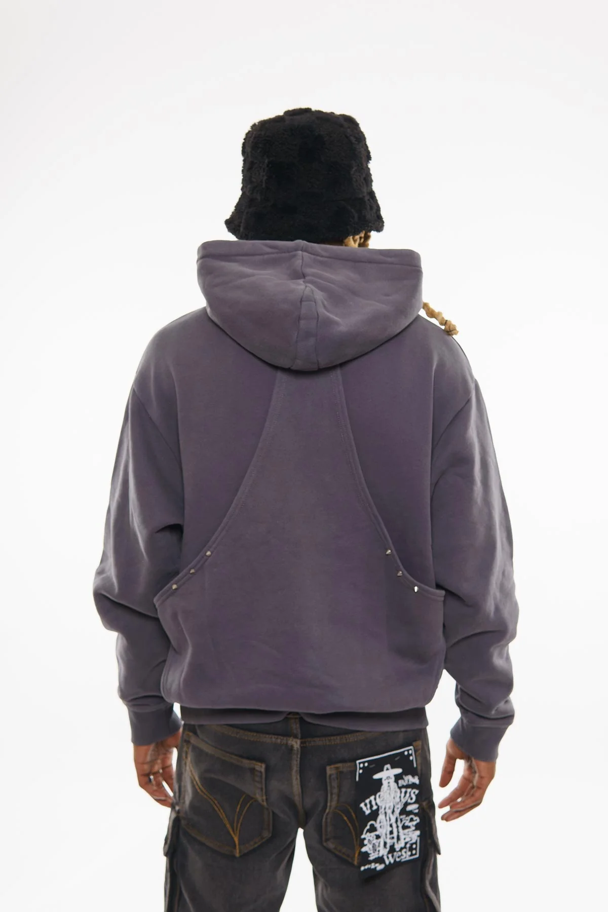 Unknown cotton fleece pullover hoodie - Image 32
