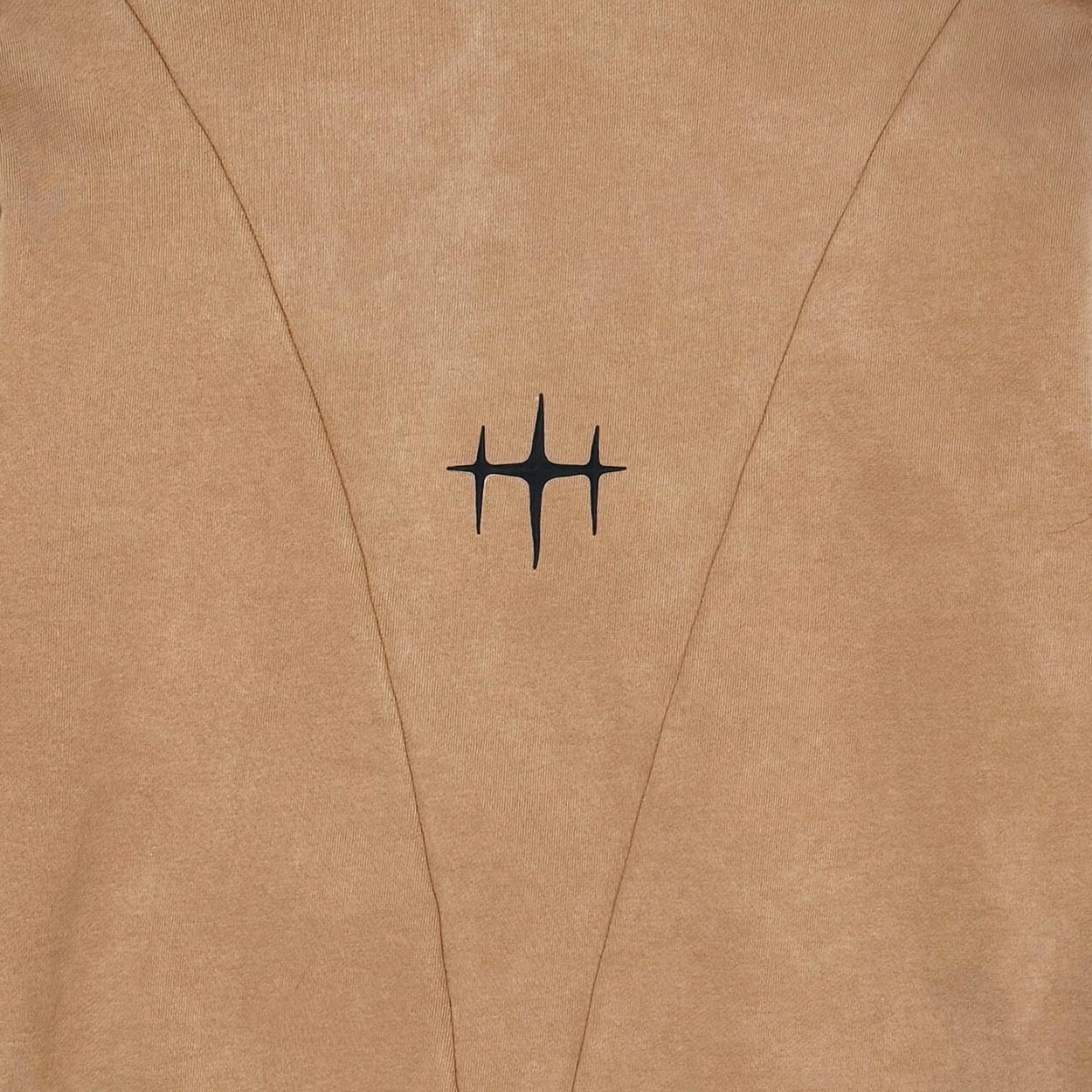Unknown garment-dyed, heavyweight cotton fleece pullover hoodie - Image 5