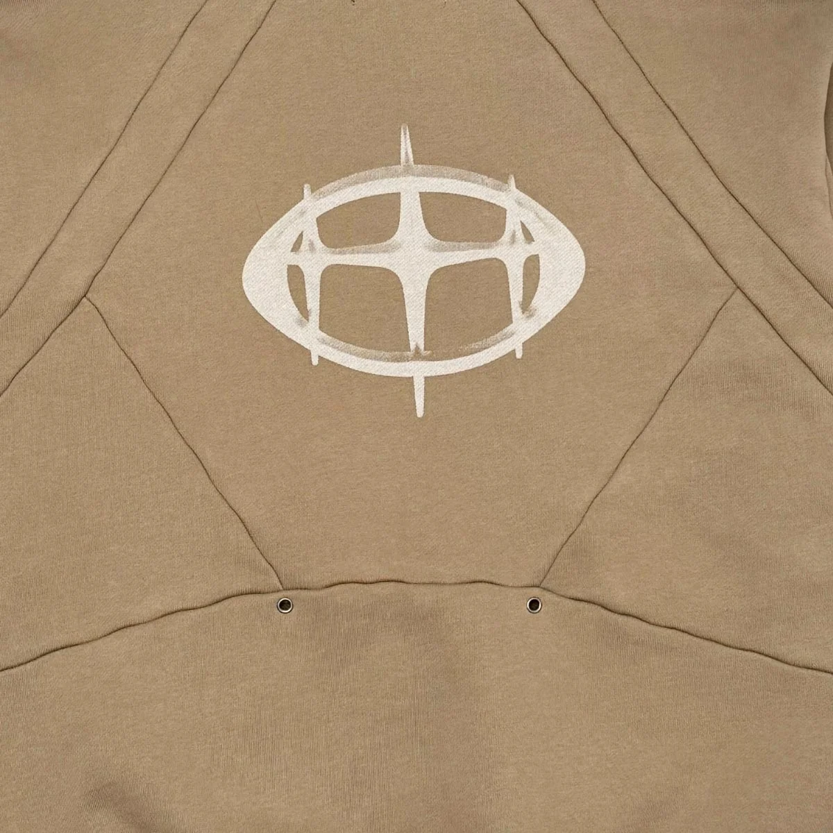 Unknown washed effect heavyweight cotton fleece hoodie - Image 6