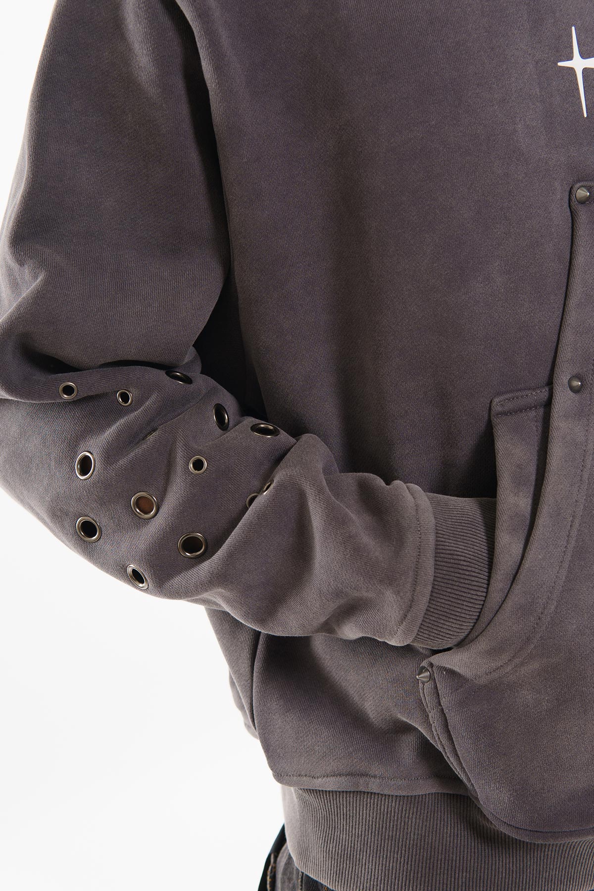 Unknown washed effect pullover hoodie - Image 28