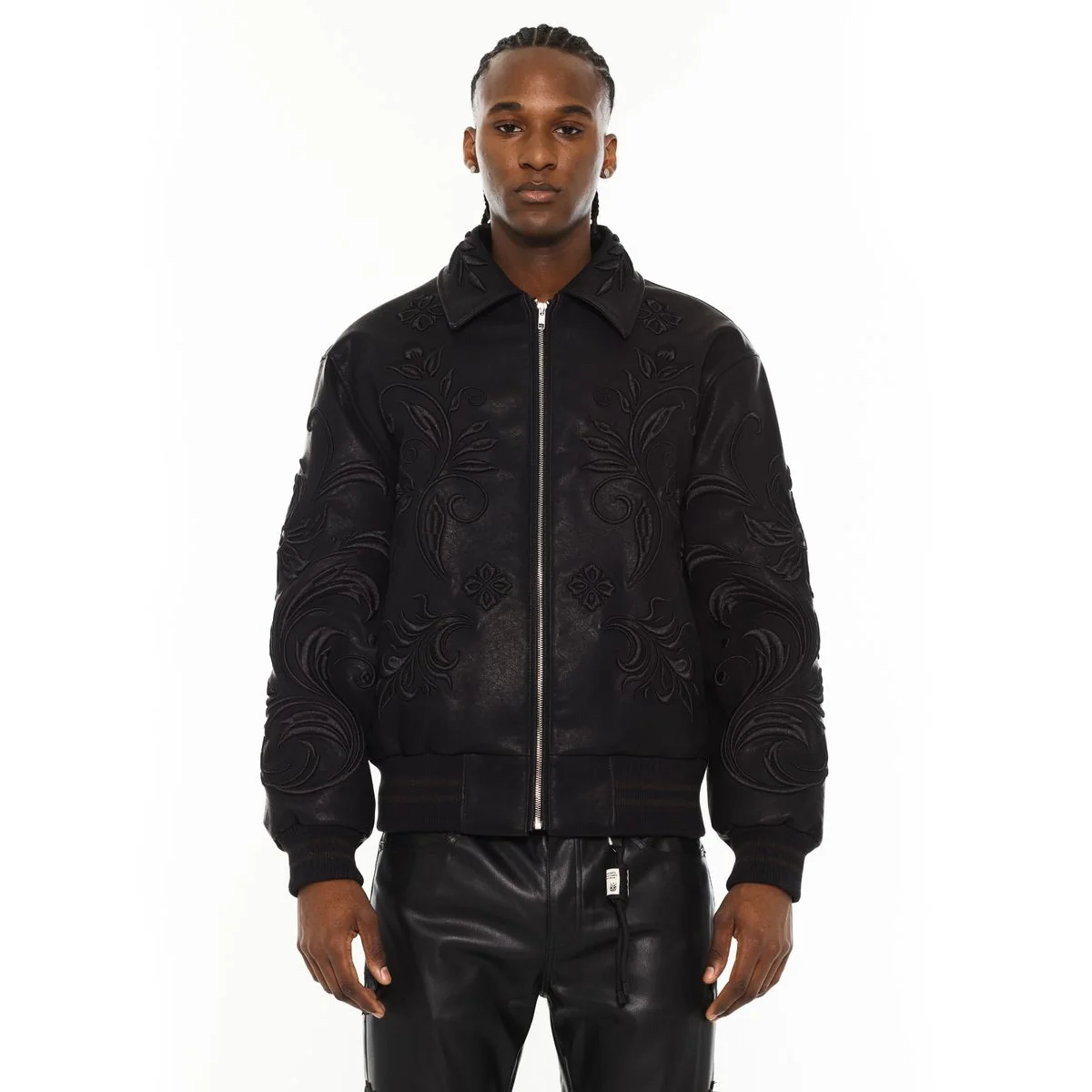 Varsity Jacket - Black - Image 2
