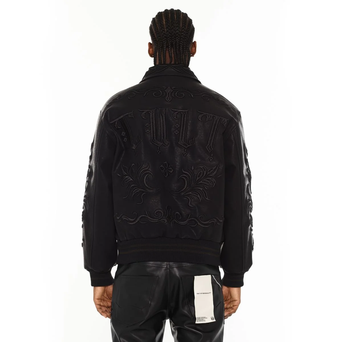 Varsity Jacket - Black - Image 3