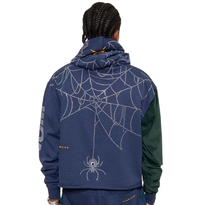 Venom biker cropped hoodie - Image 5