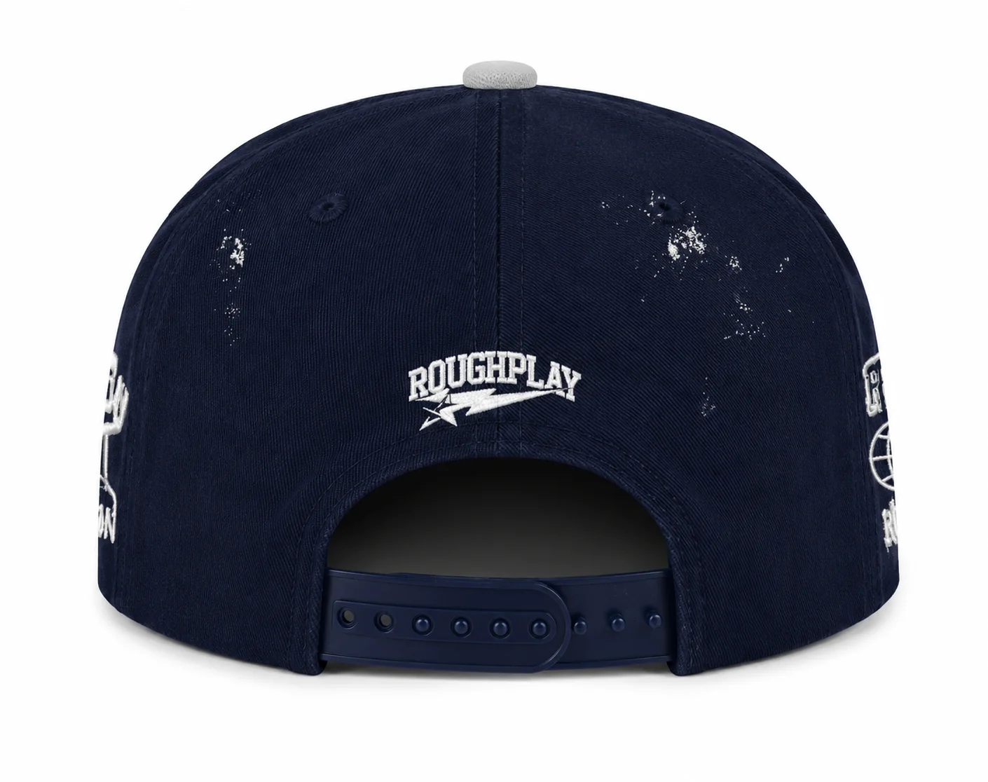 Vintage Snapback - Navy/Silver - Image 2