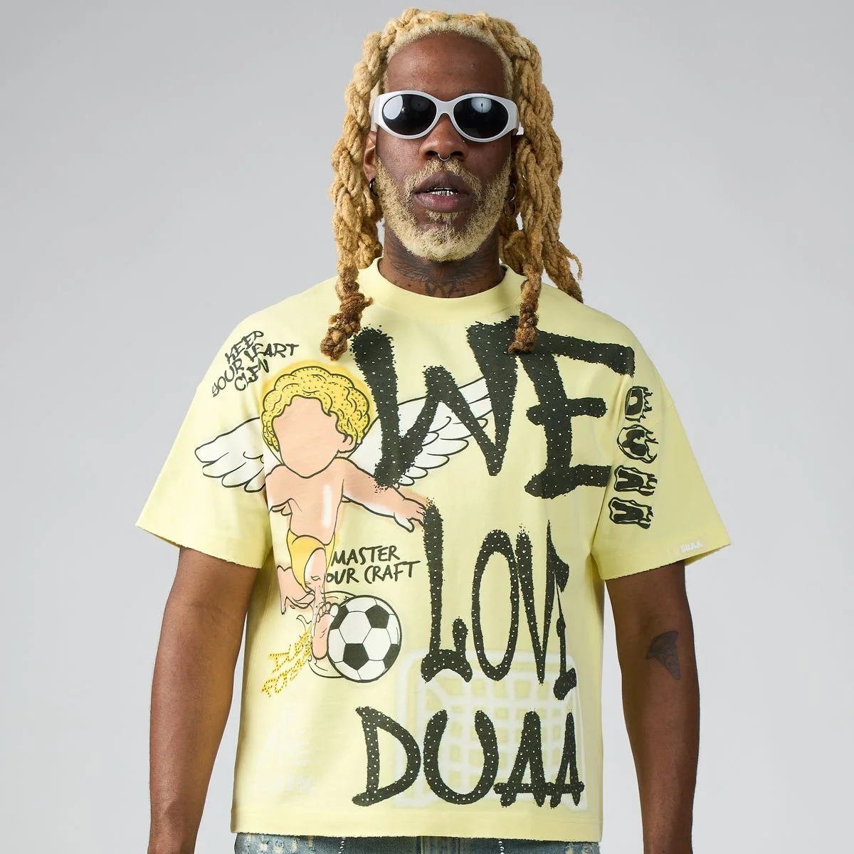 We Love T-Shirt - Yellow - Image 3