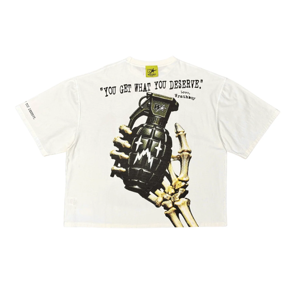 What You Deserve T-Shirt - Off White - Image 2
